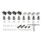 Kit de fixation Givi RAPID RELEASE pour conversion des supports latéraux en supports latéraux à démontage rapide