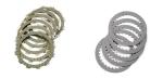 Kit disques d'embrayage Newfren type garnis et lisses racing