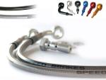 Kit durite de frein Tecnium Aviation SPEEDBRAKES carbone/raccord or