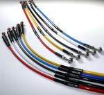 Kit durite de frein Venhill avant orange/raccord inox