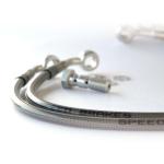 Kit durites aviation Tecnium Inox Arri&egrave;re - raccord titane