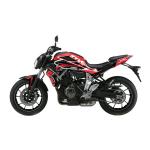 Kit d&eacute;co RiderUnik CORP RED