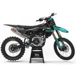 Kit d&eacute;co RiderUnik ZEBRA TEAL