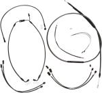 Kit installation guidon Magnum 06620279