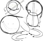 Kit installation guidon Magnum 06620969