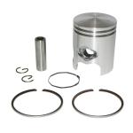 Kit piston P2R PISTON SCOOT ADAPTABLE CPI 50 POPCORN, OLIVER, ARAGON -KEEWAY 50 FOCUS, HURRICANE -GENERIC 50 XOR (AXE DE 10mm - 2 SEGMENTS 1,5m