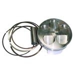 Kit piston Wossner Complet forg&eacute; Surcote +0.50 mm