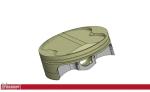 Kit piston Wossner forg&eacute; &Oslash;104,94mm