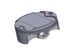 Kit piston Wossner forgé Ø95.99mm