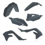Kit plastiques Acerbis COULEUR GRIS METALLIQUE