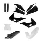 Kit plastiques Acerbis FULL KIT ORIGINE noir/blanc