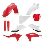 Kit plastiques Acerbis FULL KIT ROUGE/BLANC