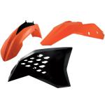 Kit plastiques Acerbis couleur orange