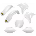 Kit plastiques CYCRA Power flow Blanc
