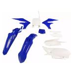 Kit plastiques CYCRA Power flow Bleu/Blanc