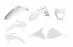 Kit plastiques Polisport Enduro Restyle blanc