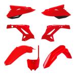 Kit plastiques Polisport MX Restyling rouge