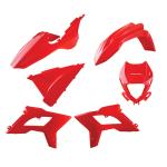Kit plastiques Polisport Restyling rouge