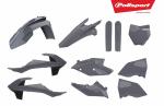 Kit plastiques Polisport gris nardo