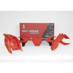 Kit plastiques R-tech 4 p orange