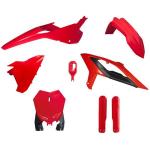 Kit plastiques R-tech 6p BETA RX rouge