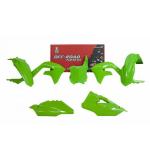 Kit plastiques R-tech 6p Kawa vert
