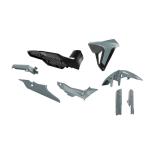Kit plastiques R-tech 7p Revolution Honda Transalp 750 Gris