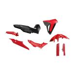 Kit plastiques R-tech 7p Revolution Honda Transalp 750 Rouge