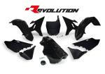 Kit plastiques Racetech Revolution + r&eacute;servoir noir