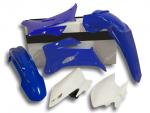 Kit plastiques Racetech couleur origine (2013) bleu/blanc