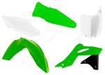 Kit plastiques Racetech couleur origine (2016) vert/blanc/noir