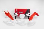 Kit plastiques Racetech couleur origine (2017) orange/blanc/noir