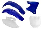 Kit plastiques Racetech couleur origine Bleu/blanc