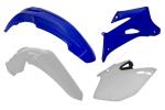 Kit plastiques Racetech couleur origine bleu/blanc