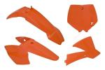 Kit plastiques Racetech couleur origine orange