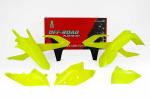 Kit plastiques Racetech jaune fluo