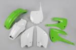 Kit plastiques Ufo couleur origine (2013) OEM vert/blanc