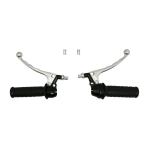 Kit poign&eacute;e de guidon et levier P2R GAZ - FREIN VINTAGE PAIRE