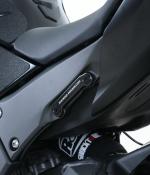 Kit suppression repose pieds R&G Racing Cache-orifice pour arrière-gauche alu noir