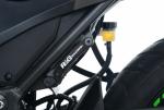 Kit suppression repose pieds R&G Racing Cache-orifice repose-pieds arrière gauche type origine - noir