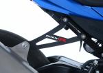 Kit suppression repose pieds R&G Racing Patte de fixation de silencieux noir