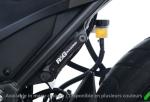 Kit suppression repose pieds R&G Racing arri&egrave;re noir