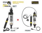 Kit suspension Touratech ESA - Plug & Travel avec abaissement -25 mm - Blanc