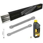 Kit suspension Touratech ressort de rechange (-35 mm) + biellete de rabaissement - Noir