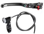 Levier de frein LighTech pliable r&eacute;glable &agrave; gauche (type J)
