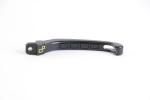 Levier de frein LighTech repliable/r&eacute;glable Alien alu inserts caoutchouc noir - LEVS124K