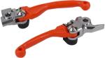 Leviers de frein et d'embrayage Polisport Jeu Pivor Incassable orange
