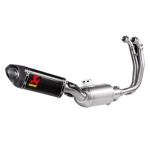 Ligne Complète Akrapovic Racing Carbone embout carbone