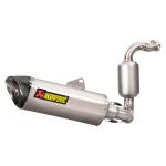 Ligne Complète Akrapovic Racing acier embout carbone