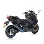 Ligne Compl&egrave;te Termignoni RACING BLACK EDITION COLLECT. 2-1 INOX NOIR & SILENCIEUX FULL CARBONE